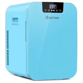 20L Compact Portable Makeup Skincare Fridge-Blue