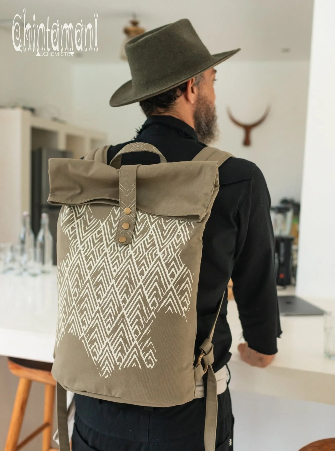 Alchemy RollTop Backpack / Olive