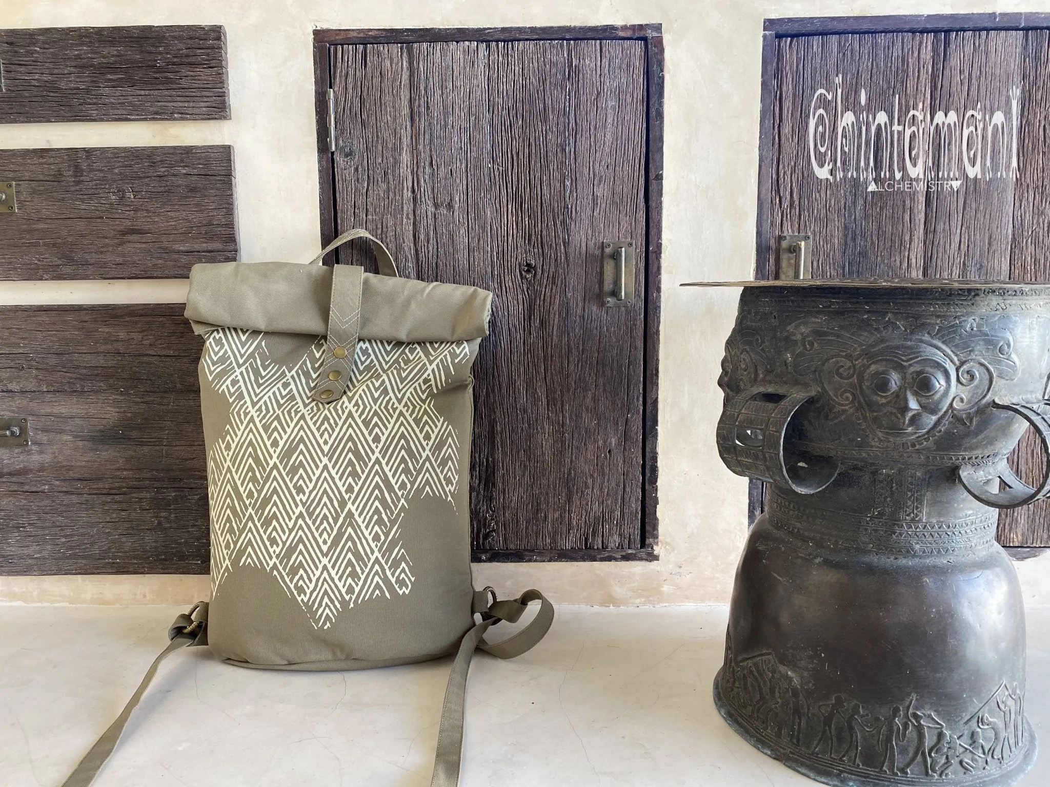 Alchemy RollTop Backpack / Olive