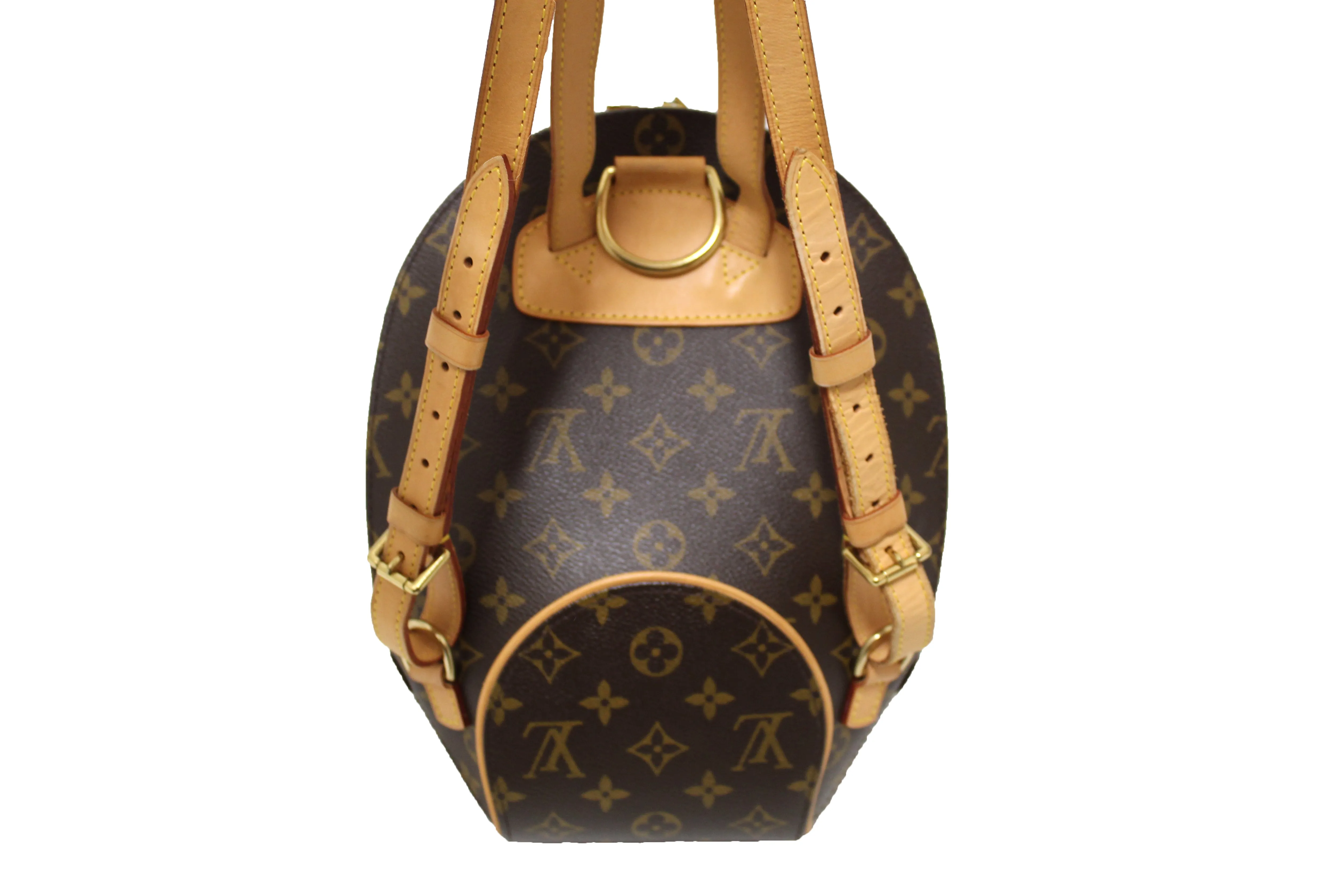 Authentic Louis Vuitton Classic Monogram Canvas Ellipse Sac a Dos Backpack