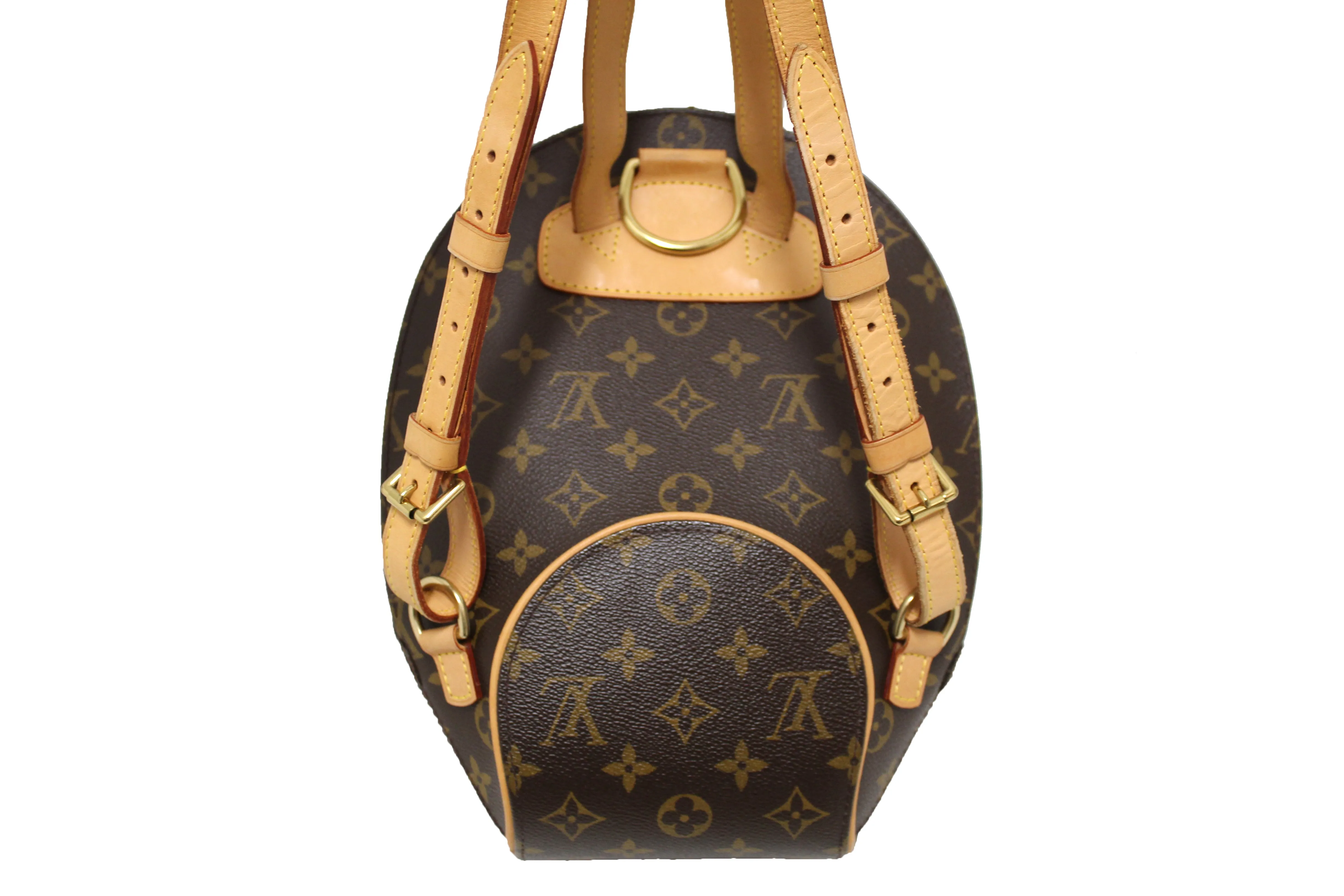 Authentic Louis Vuitton Classic Monogram Canvas Ellipse Sac a Dos Backpack