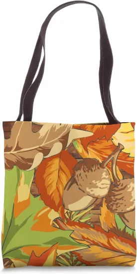 Autumn Acorn For Thanksgiving And Fall Season Tote Bag