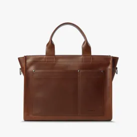 Bert Zip Brief Tote