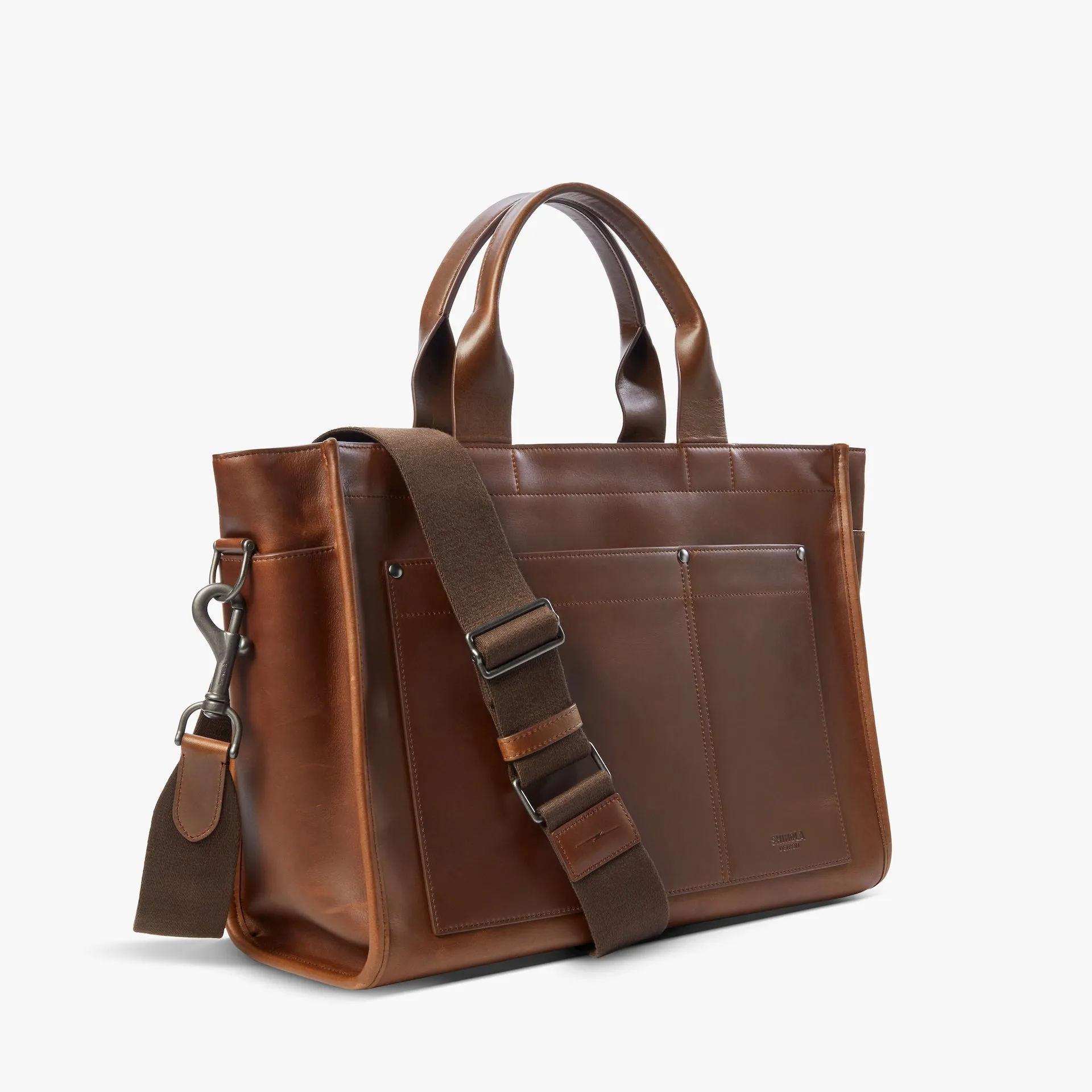 Bert Zip Brief Tote