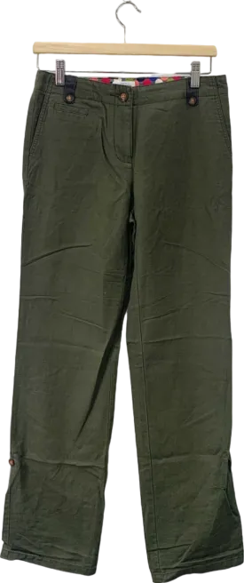 Boden Dark Green Favourite Cargos Size 8 L