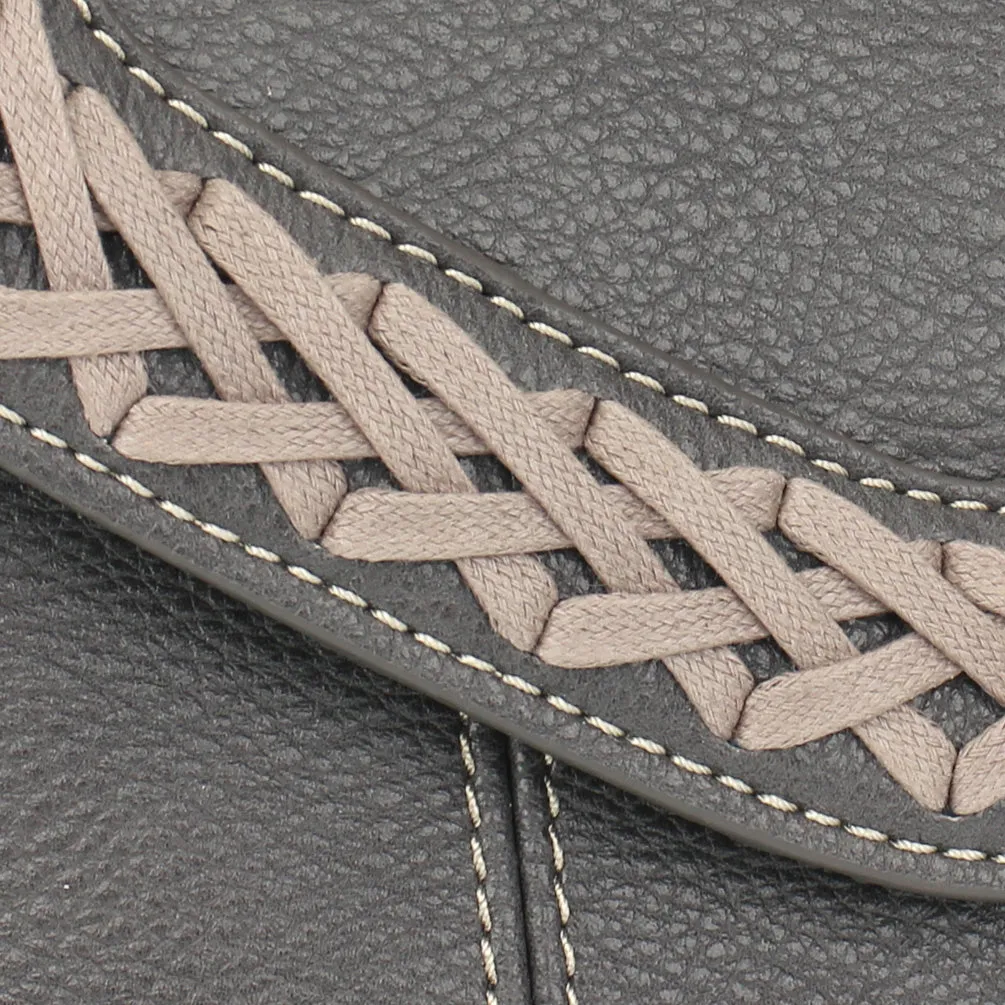Braided Boho Crossbody - Ink