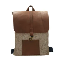 Cacao Leather Backpack