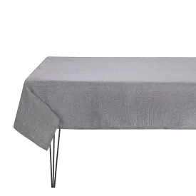 Casual Natte Blue Tablecloths & Napkins by Le Jacquard Français