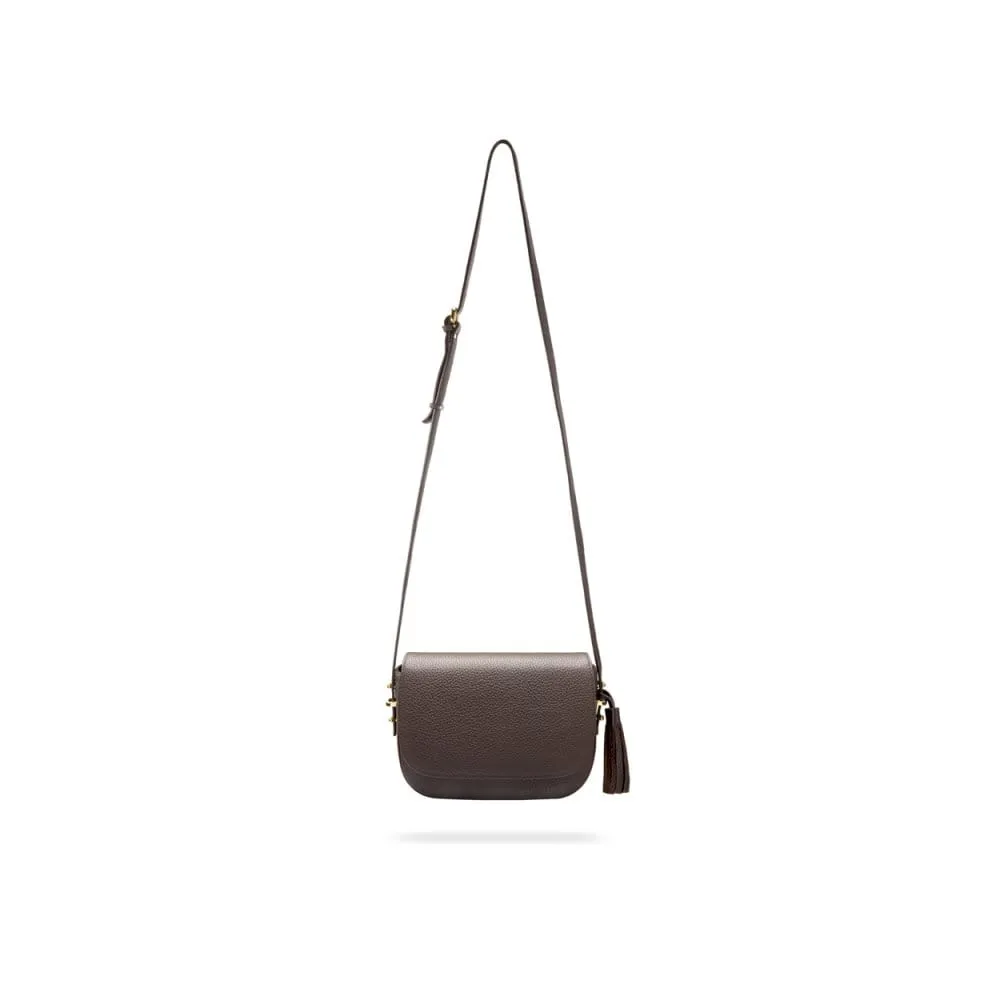 Clarice Tassel Bag - Brown