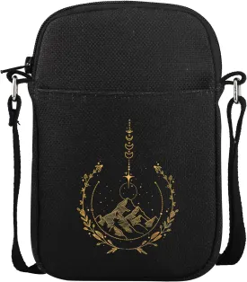 CMNIM A Court of and Roses Merch City of Book Mini Crossbody Bag Night Co-rt Gifts Bookish Gifts for Fantasy Book Lover Merch