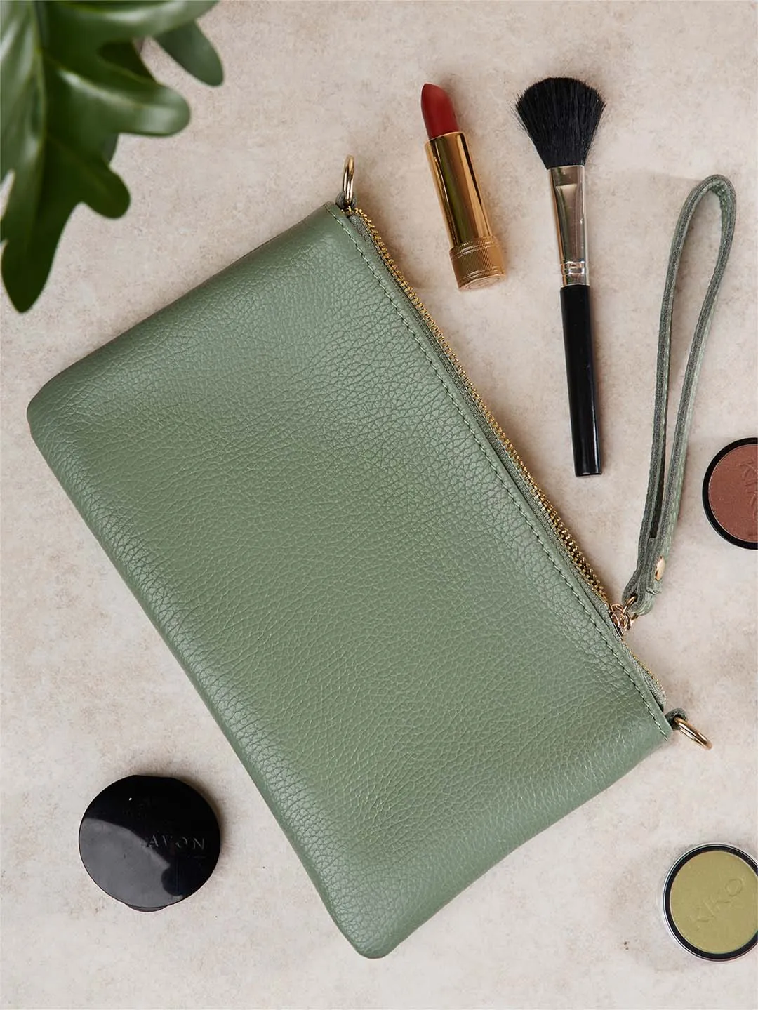 Eleganza Duo-Size Leather Purse