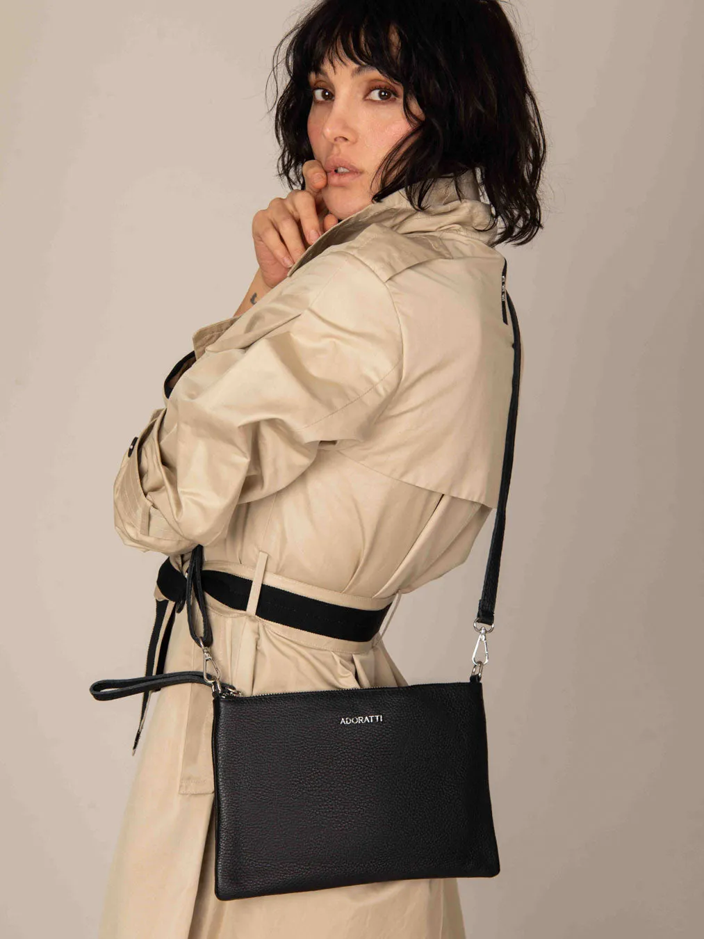 Eleganza Duo-Size Leather Purse