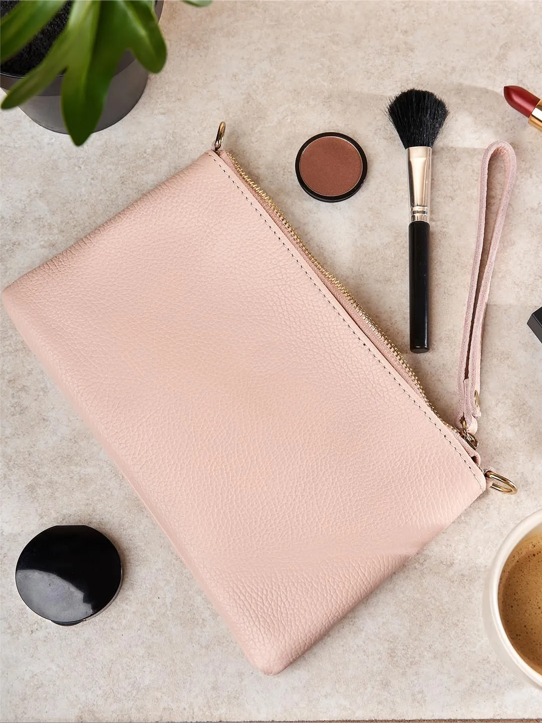 Eleganza Duo-Size Leather Purse