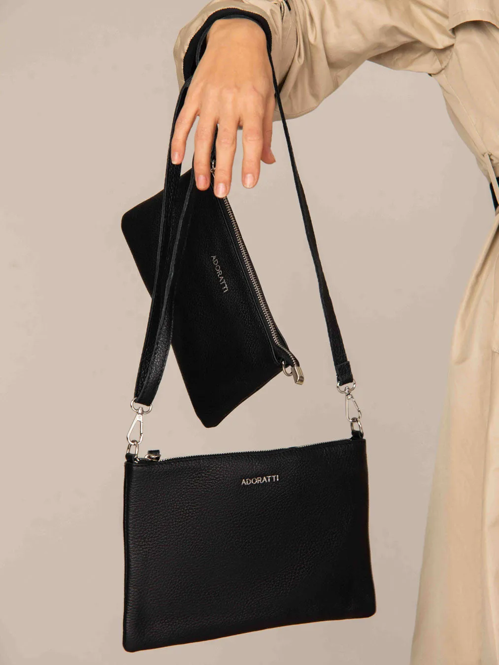 Eleganza Duo-Size Leather Purse