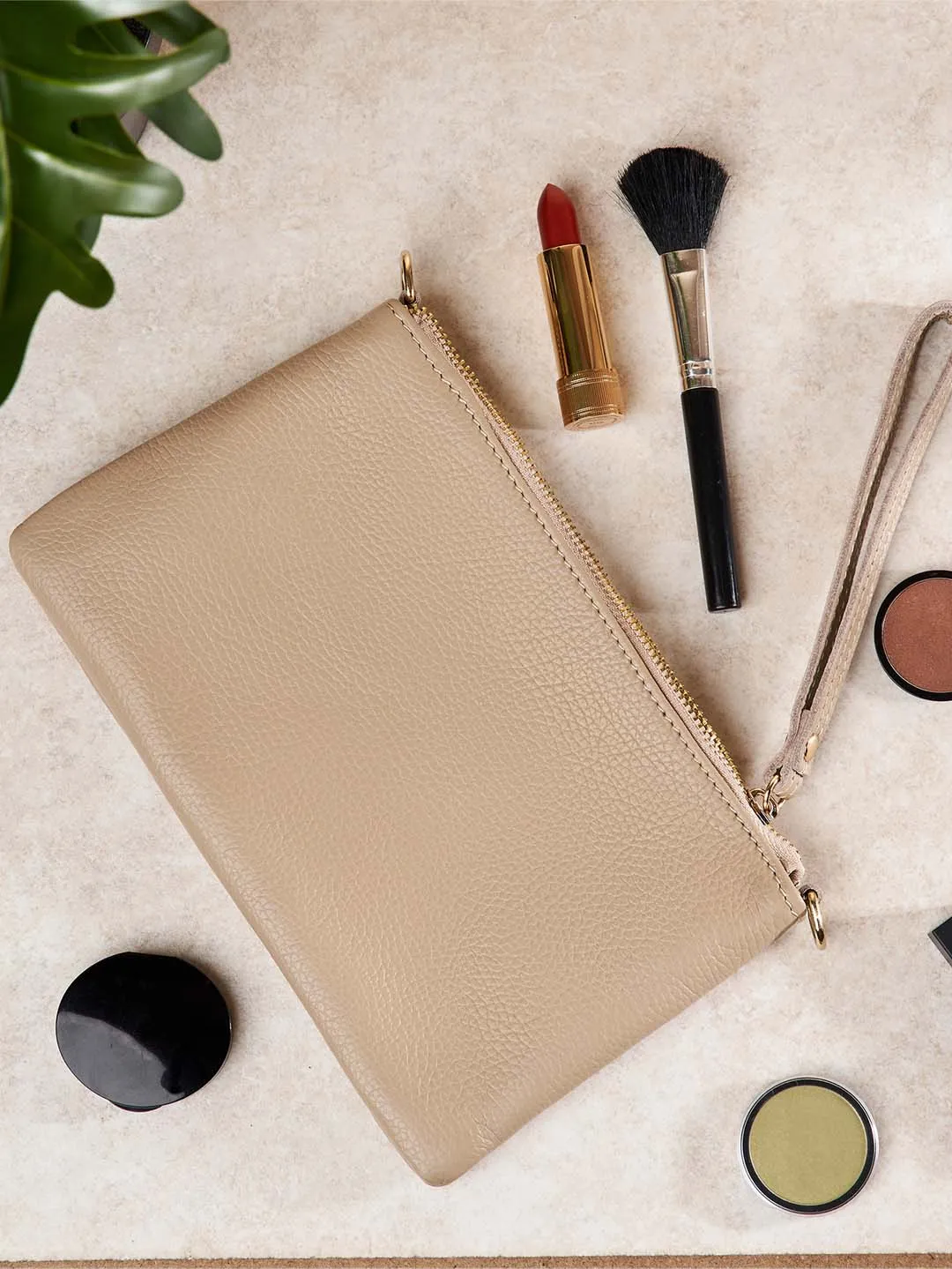 Eleganza Duo-Size Leather Purse