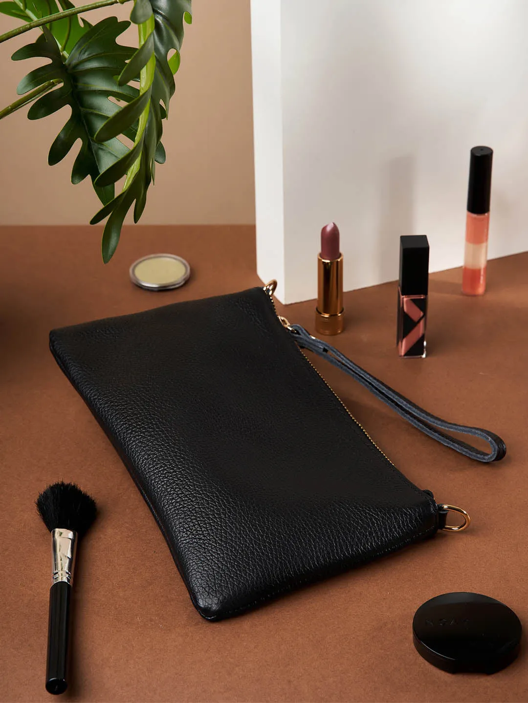 Eleganza Duo-Size Leather Purse