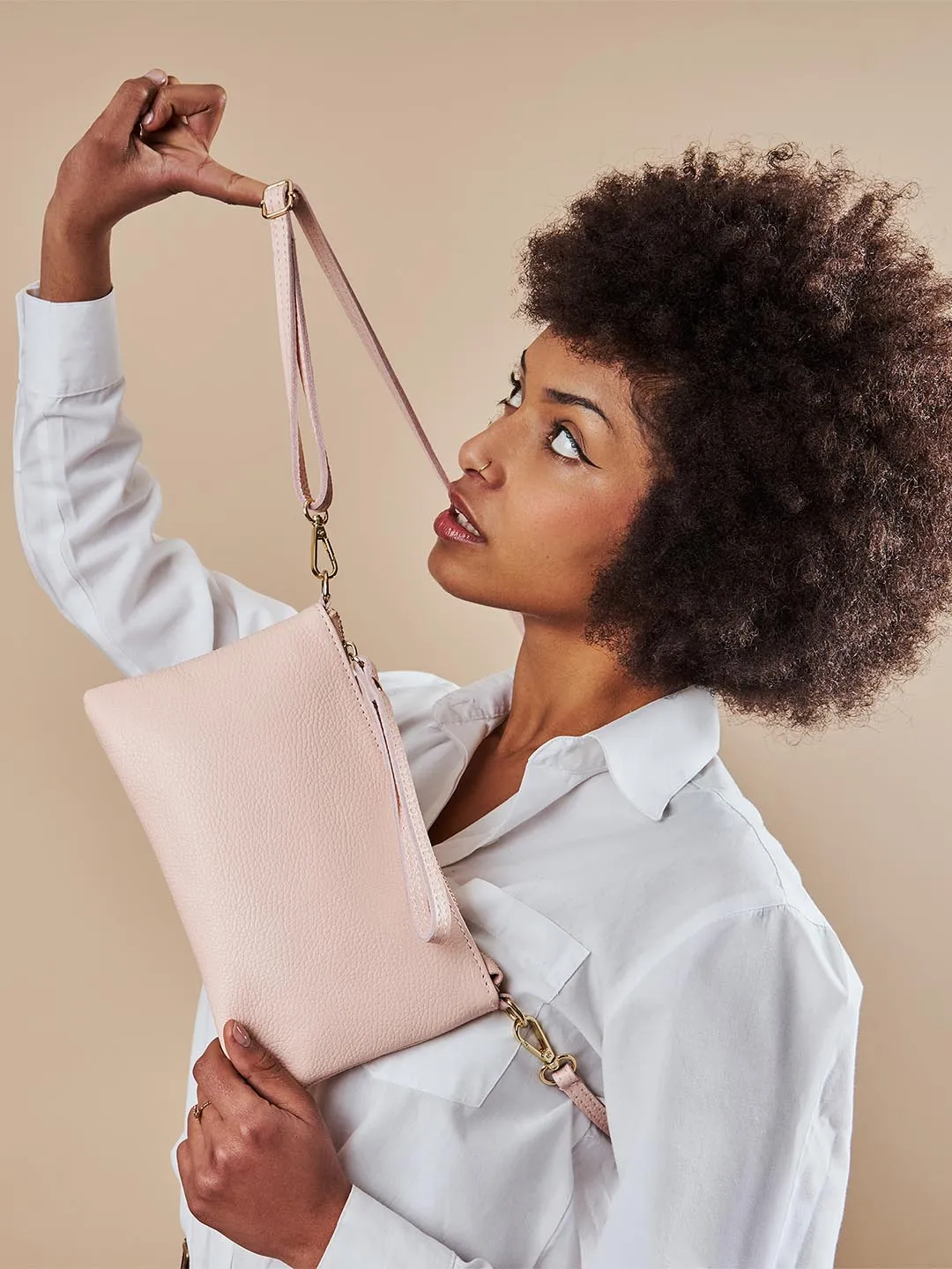 Eleganza Duo-Size Leather Purse