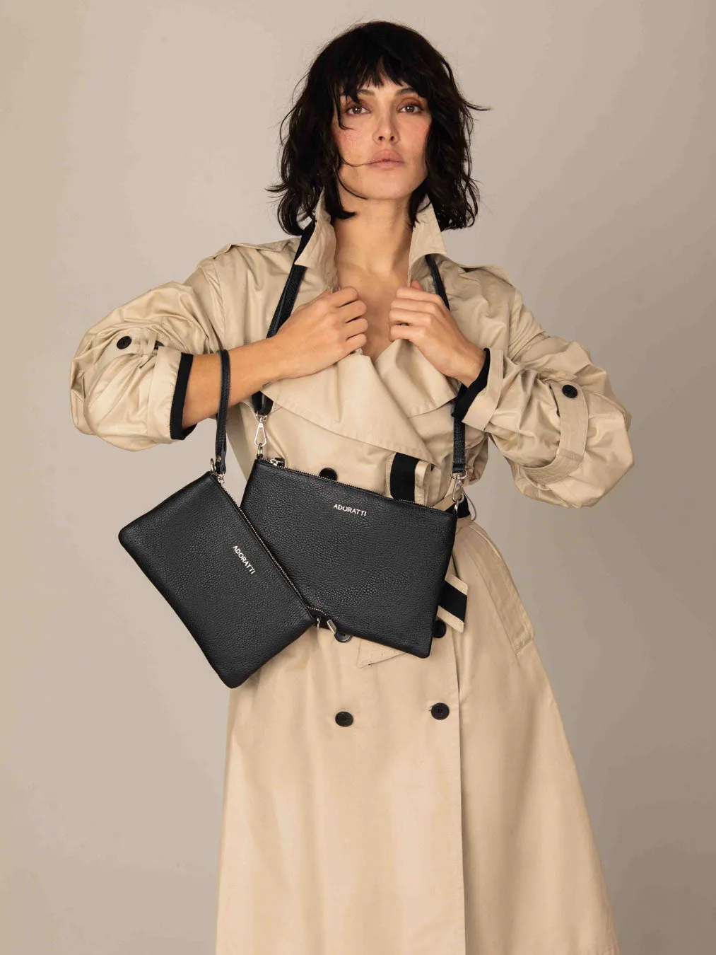 Eleganza Duo-Size Leather Purse