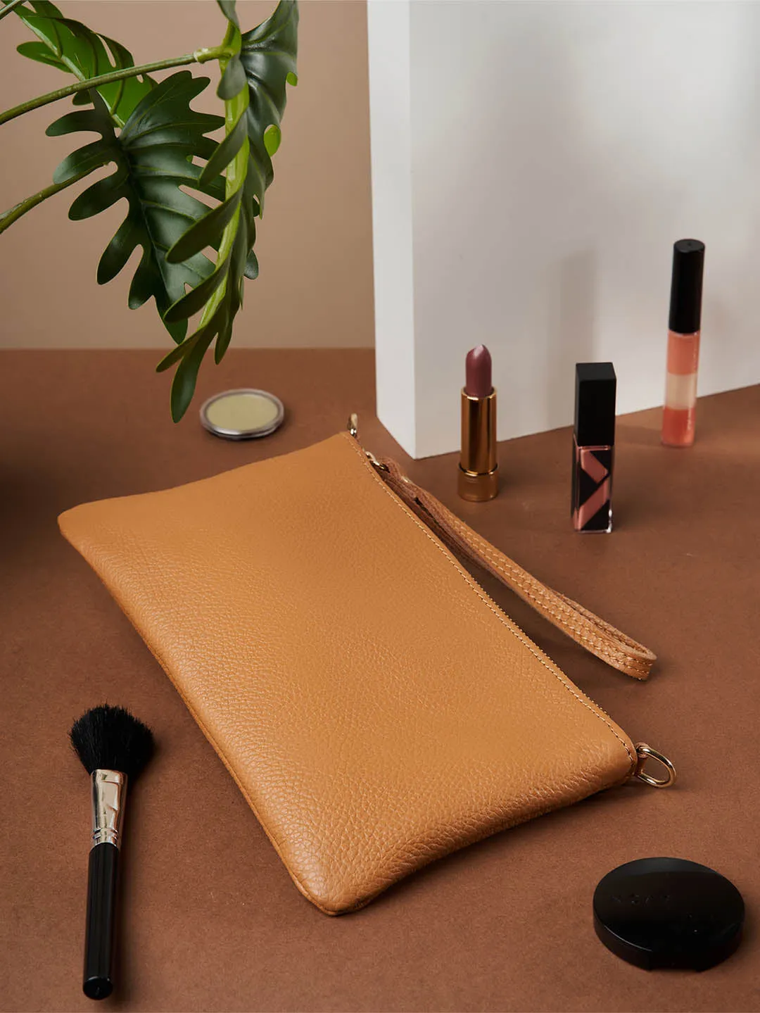 Eleganza Duo-Size Leather Purse