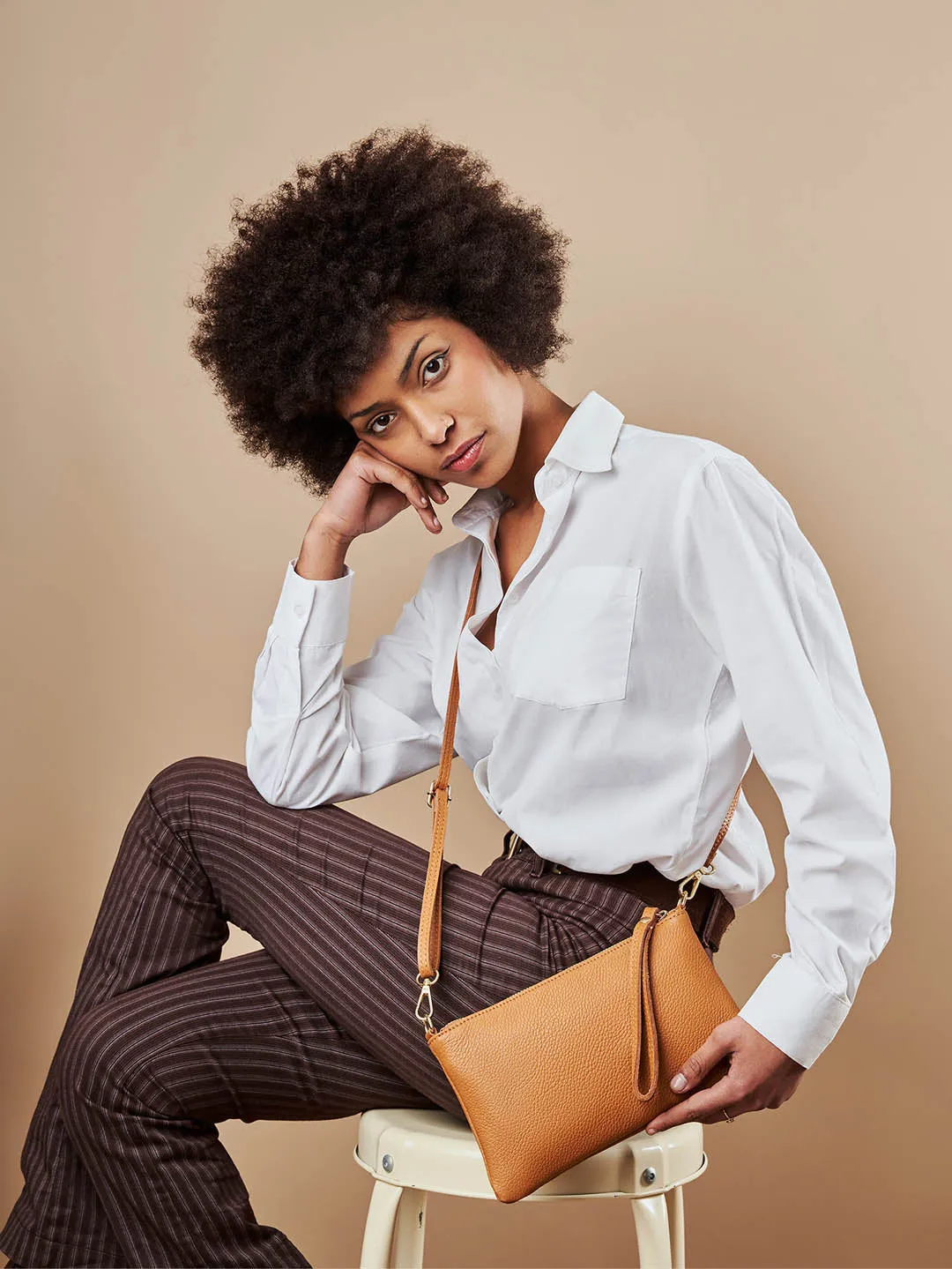 Eleganza Duo-Size Leather Purse