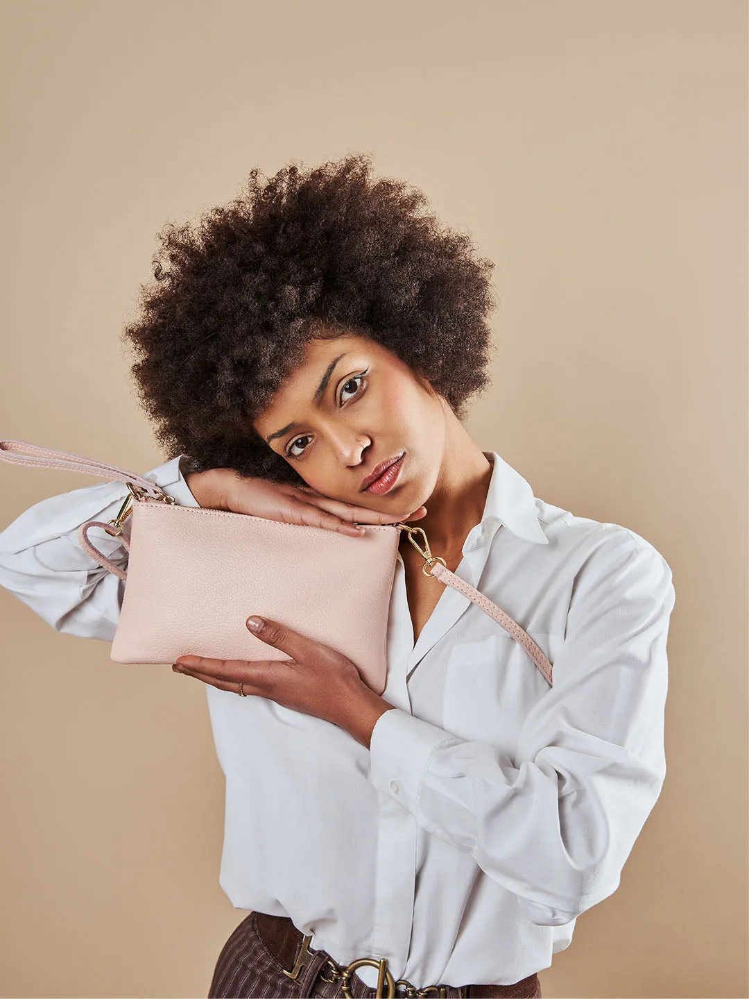 Eleganza Duo-Size Leather Purse