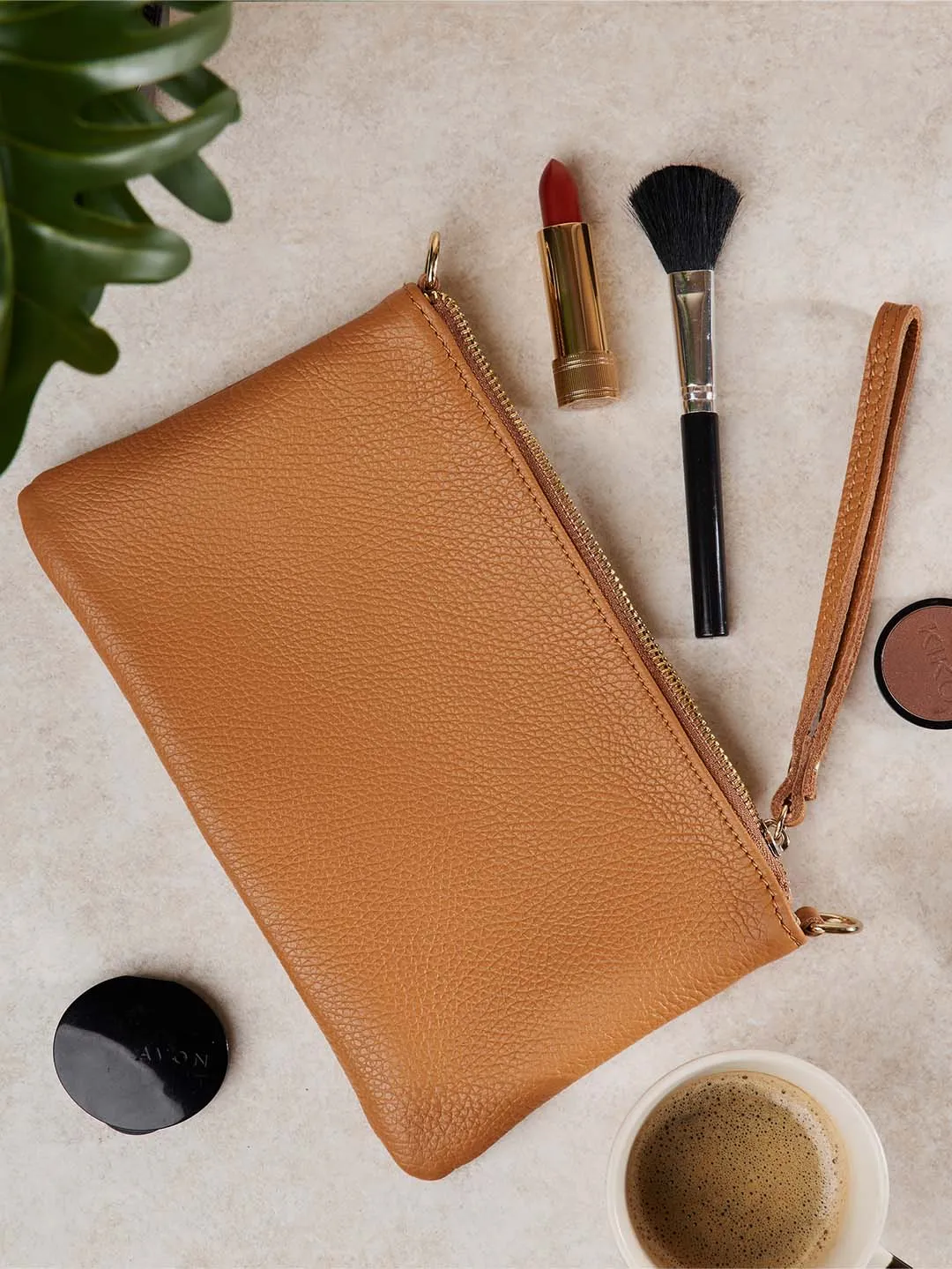 Eleganza Duo-Size Leather Purse