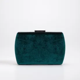 Francisca - Emerald Green Clutch