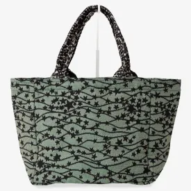 Galaxy ジャカード　ミディアム・トートバッグ・Olive