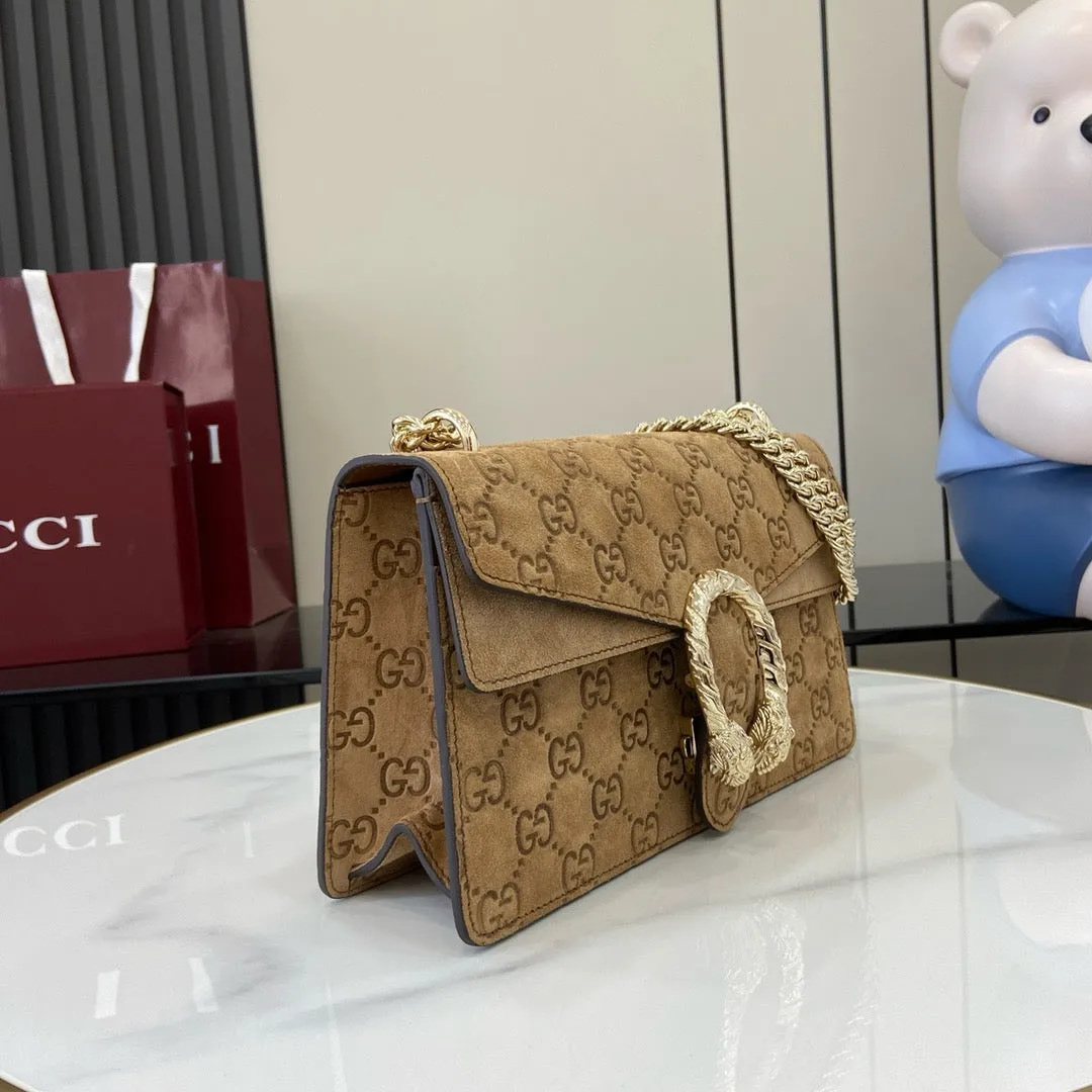 GC692 Dionysus Small Shoulder Bag /HIGHEST QUALITY VERSION / 10"W x 5.5"H x 3"D