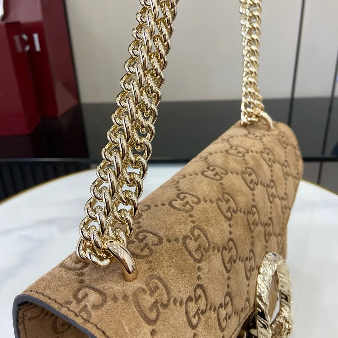 GC692 Dionysus Small Shoulder Bag /HIGHEST QUALITY VERSION / 10"W x 5.5"H x 3"D