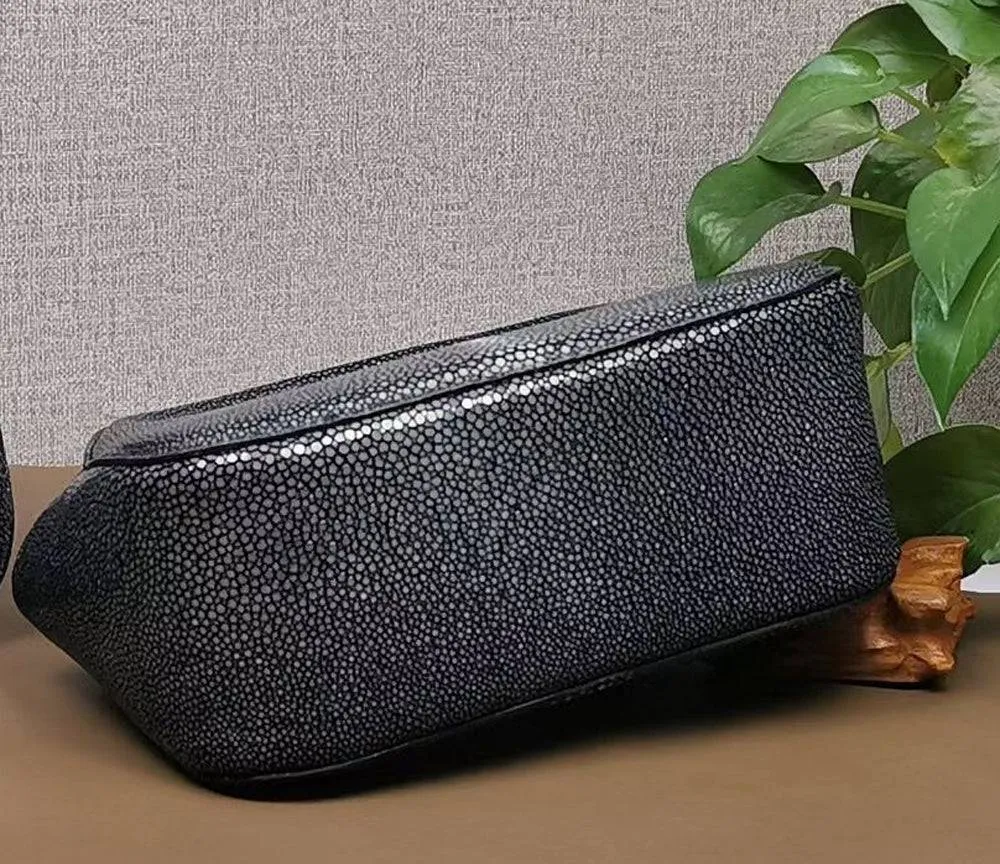 GenuinePearl Stingray Leather  Mini Top Handle Bags