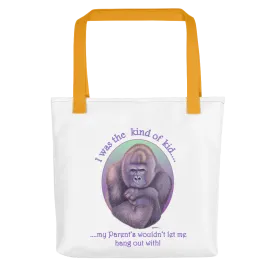 Humorous Gorilla Tote bag