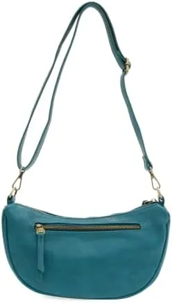 Joy Susan Women's Fashion Purse Miranda Crescent Crossbody Bag Hand Bag