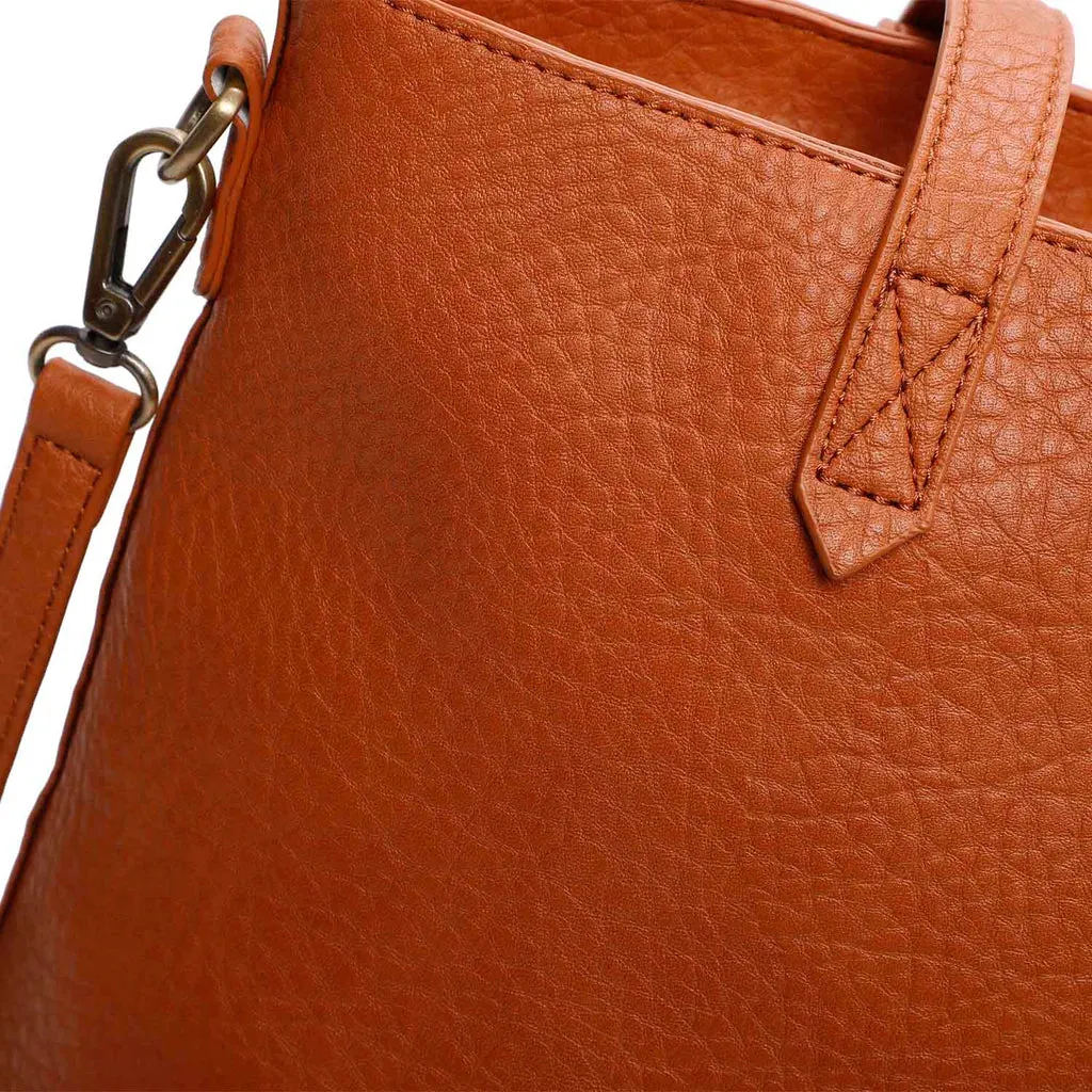 Katrina Tote Bag, Cognac