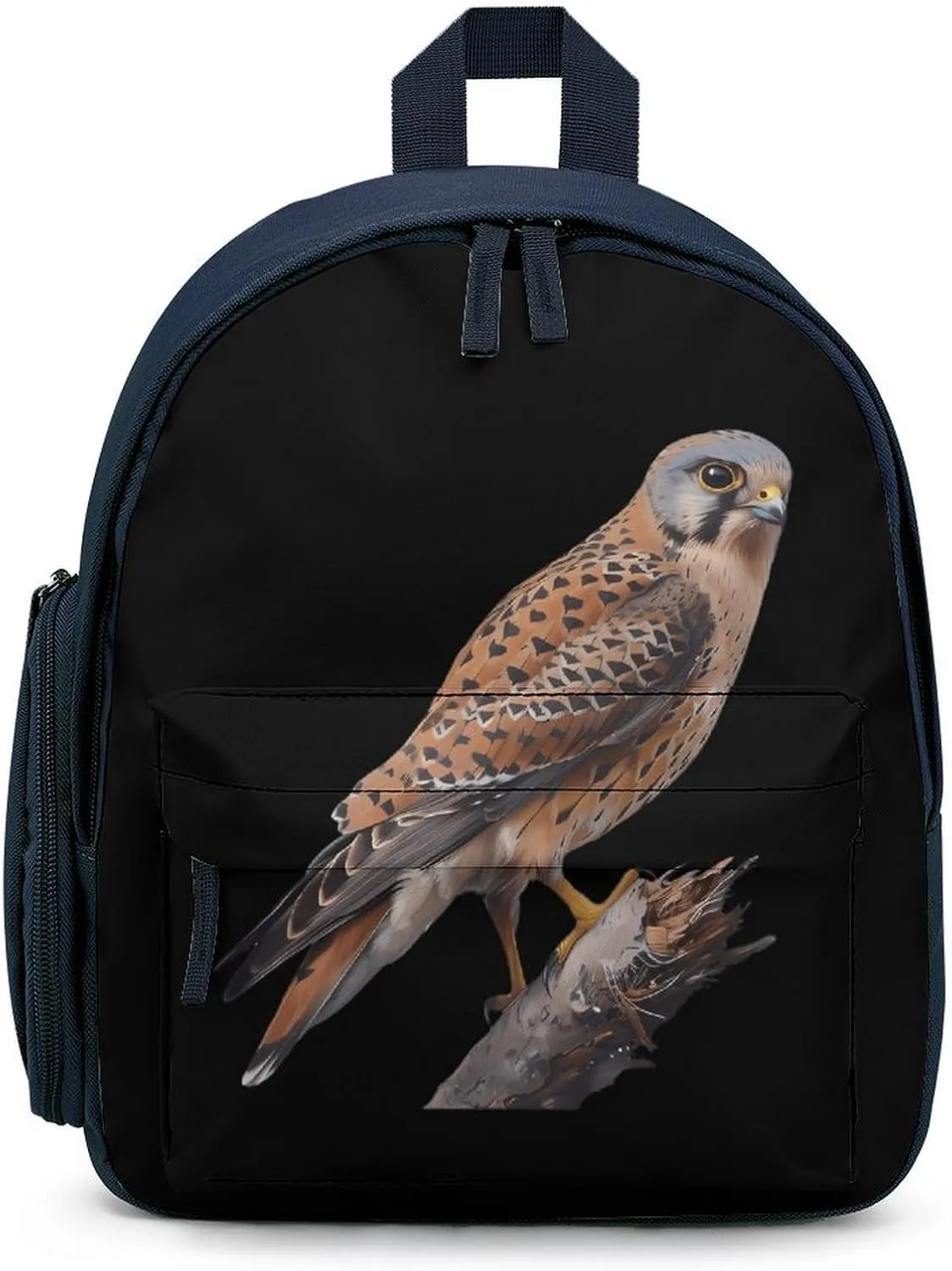 Kestrel Bird Cute Backpack Daily Casual Daypack Travel Mini Bag with Adjustable Strap Blue-style-17