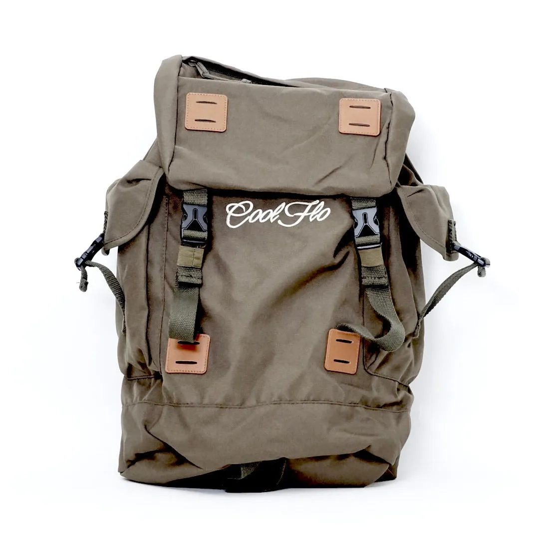Khaki Green Explorer Backpack