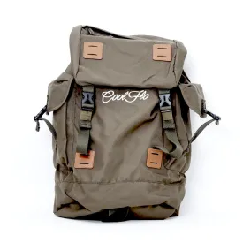 Khaki Green Explorer Backpack