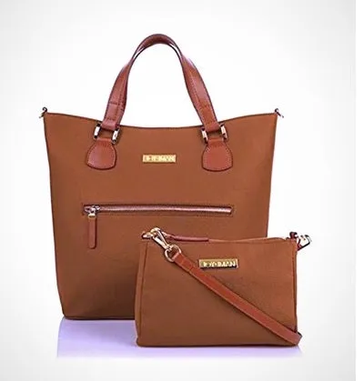 Leather Tote and Crossbody