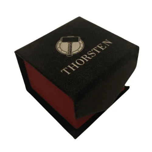 MONTROSE Wavy Gold And Gunmetal Texture Pattern Inlaid Titanium Ring