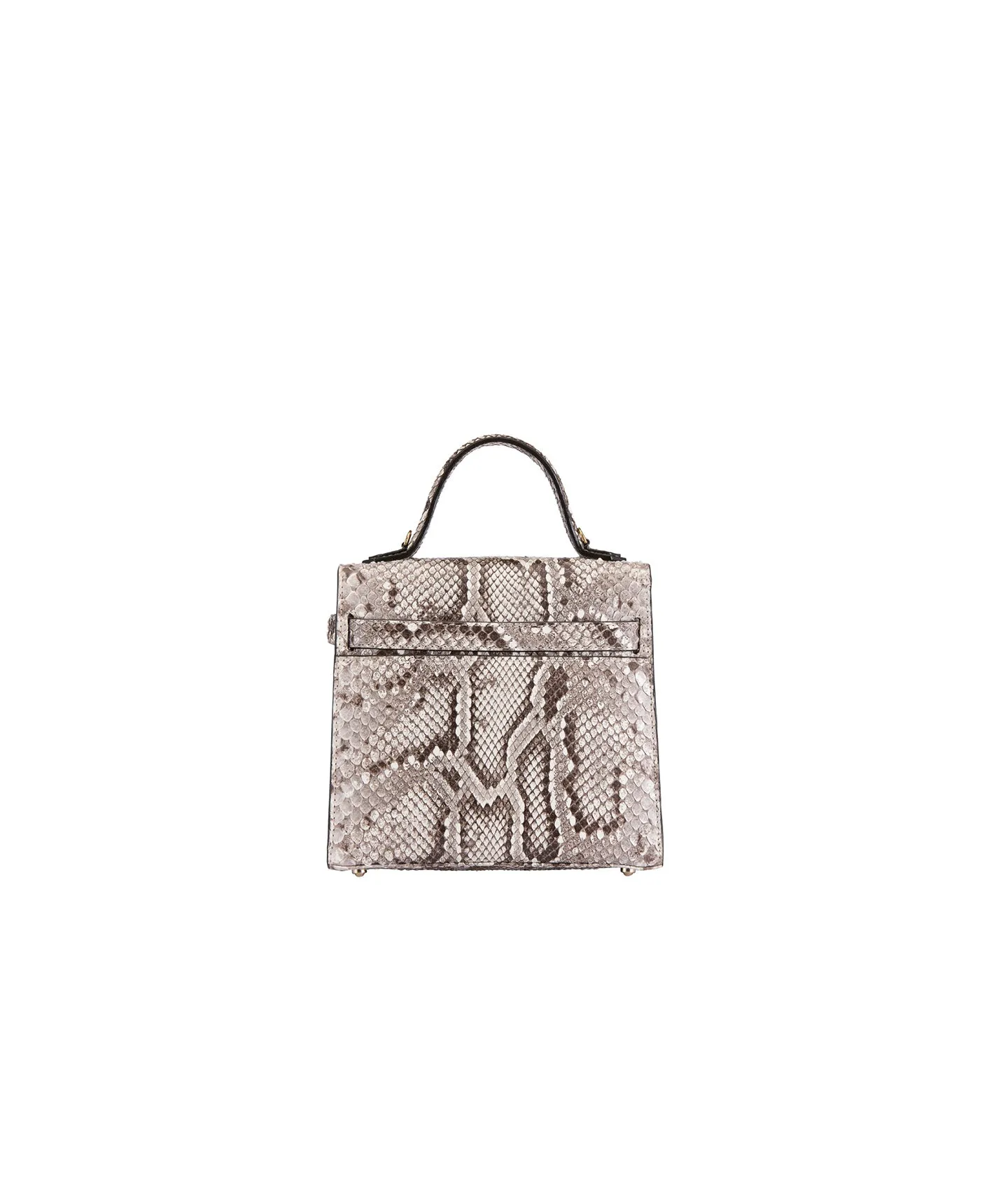 Natural Python | 'Isibambo' Top Handle Bag