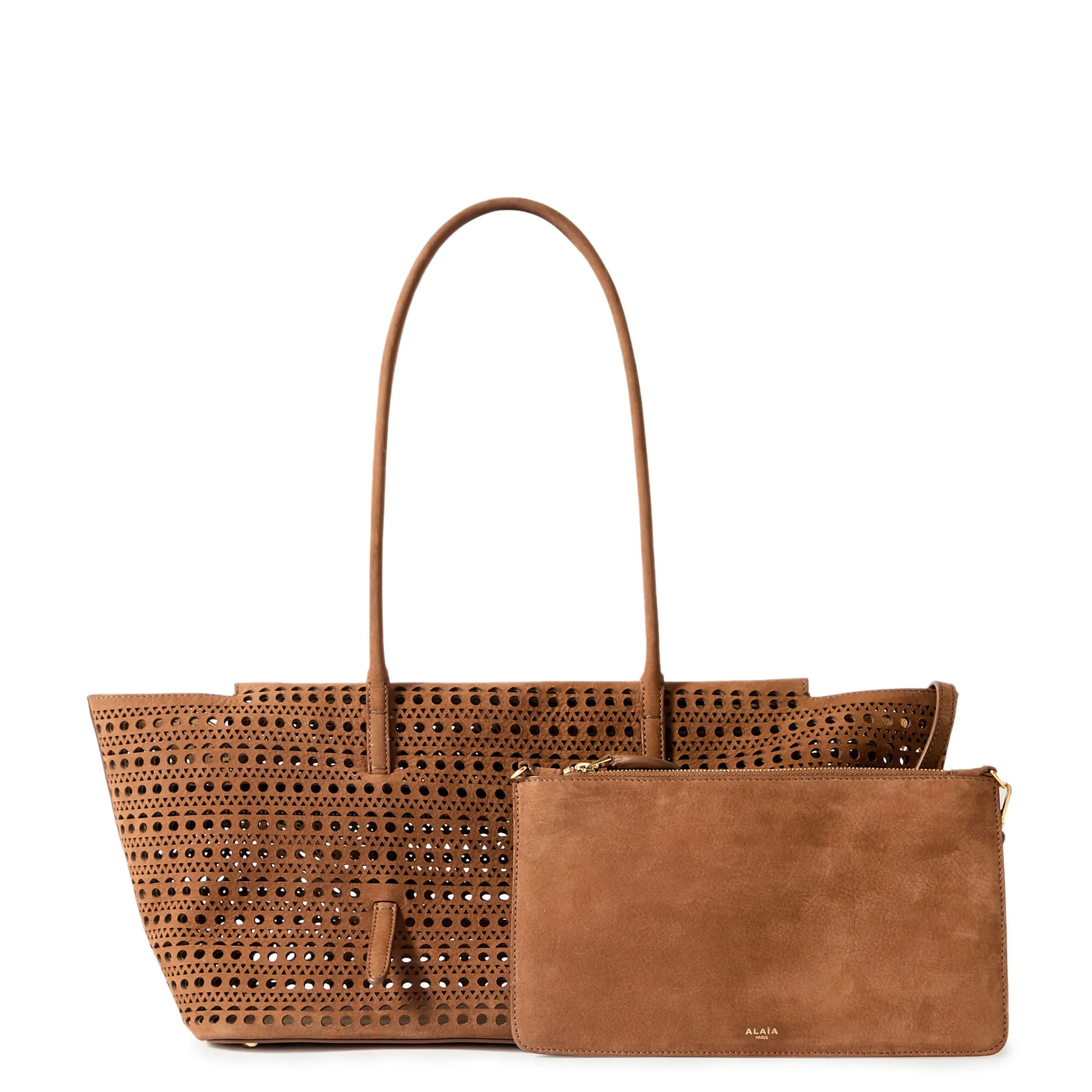 New Mina 32 in Vienne Nubuck, Terre De'Ombre