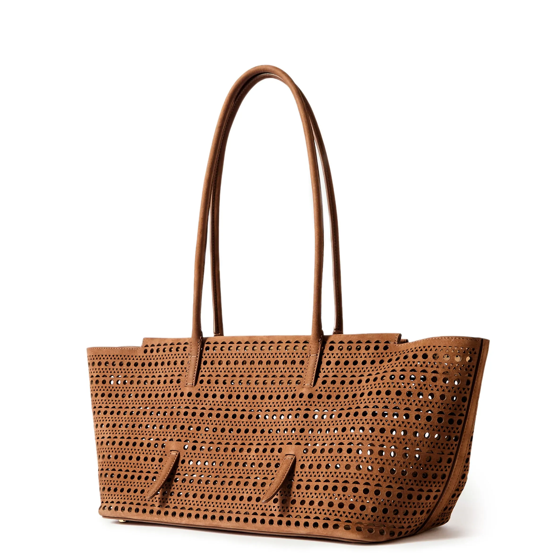 New Mina 32 in Vienne Nubuck, Terre De'Ombre