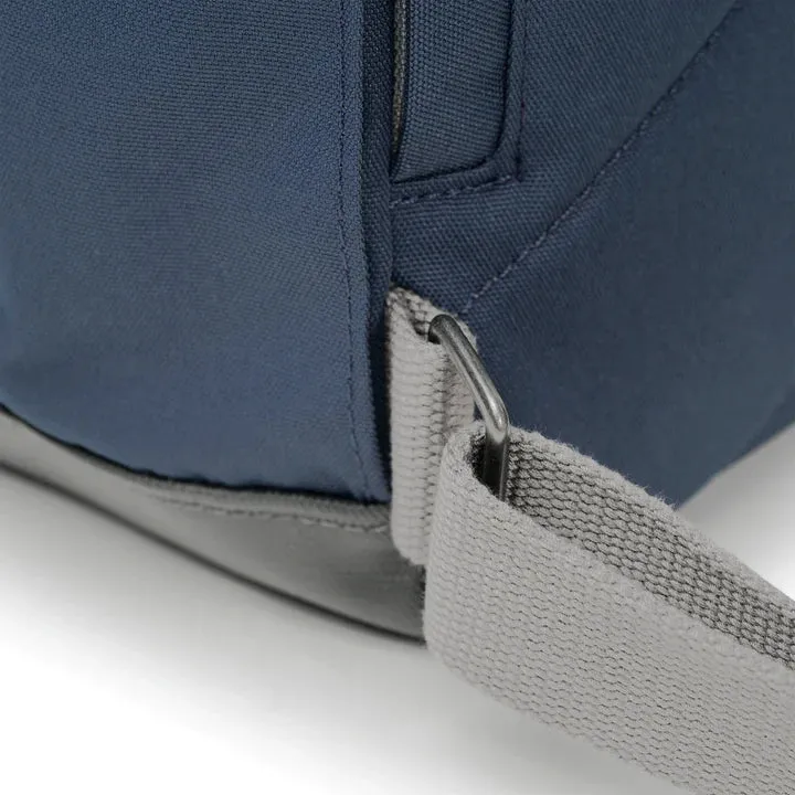 Ori London - Medium Richmond Backpack, Deep Blue Recycled Canvas