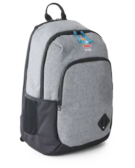 Ozone Icons Of Surf Backpack in Grey Marle