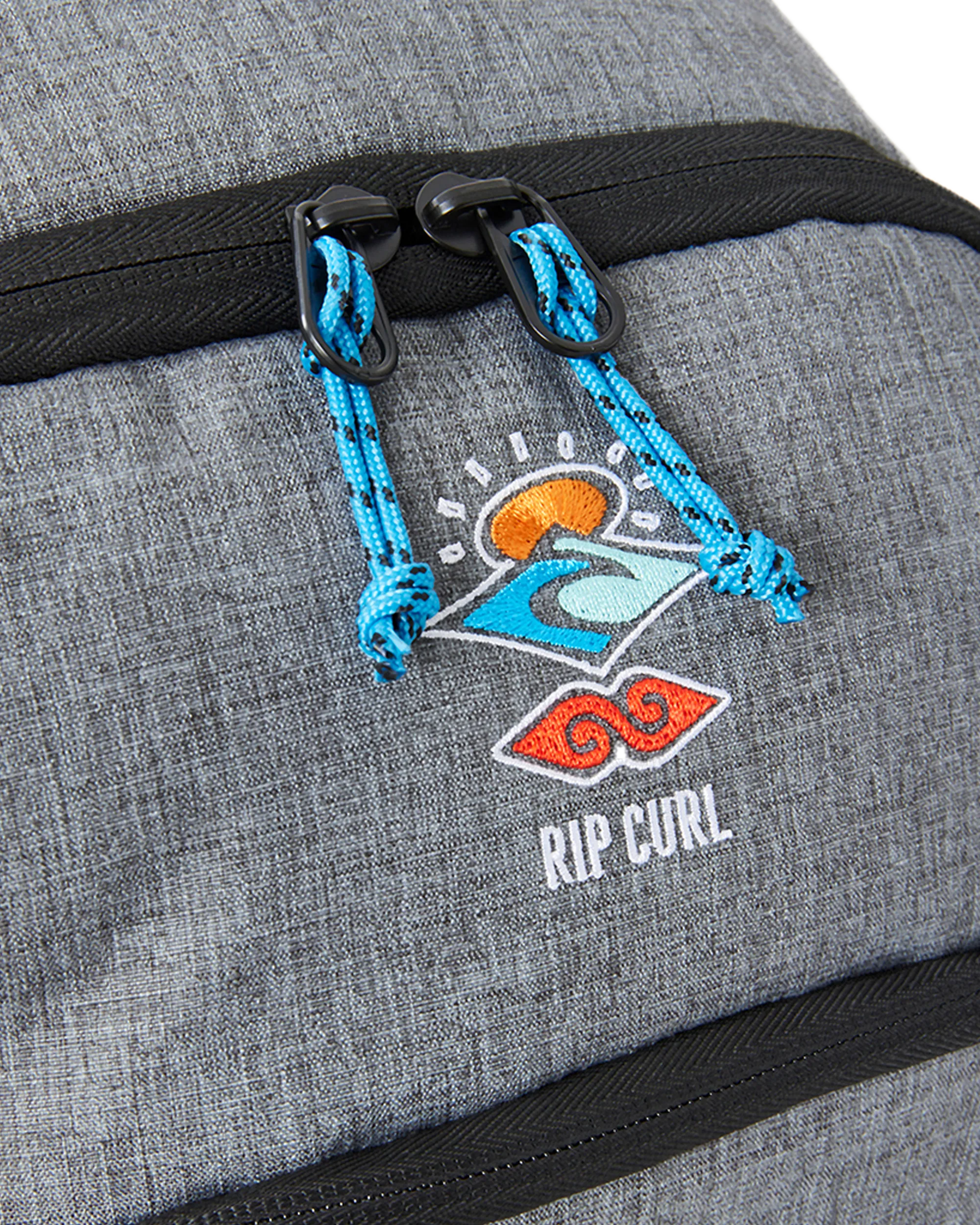Ozone Icons Of Surf Backpack in Grey Marle