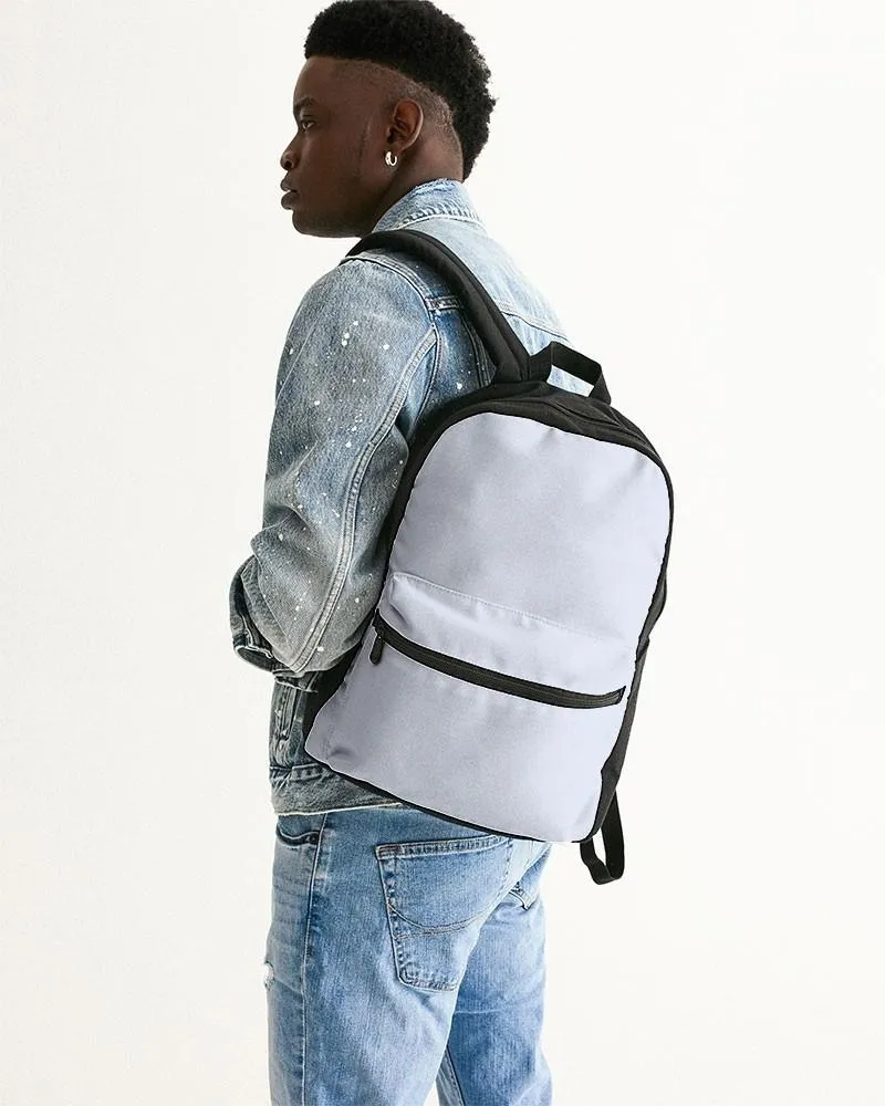 Pale Blue Canvas Backpack | Bright Pale Blue | C10M5Y0K0