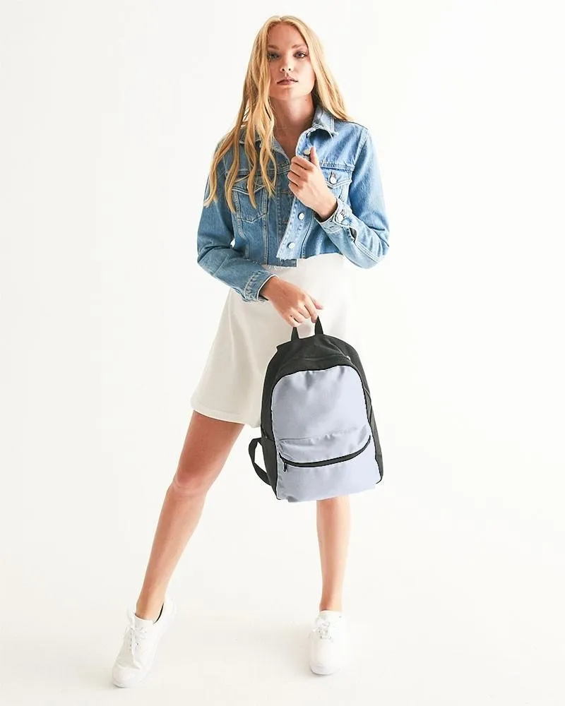 Pale Blue Canvas Backpack | Bright Pale Blue | C10M5Y0K0