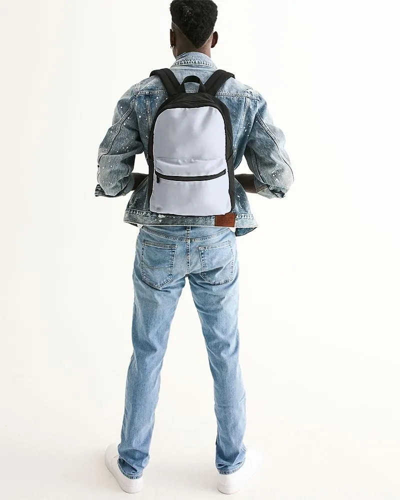Pale Blue Canvas Backpack | Bright Pale Blue | C10M5Y0K0