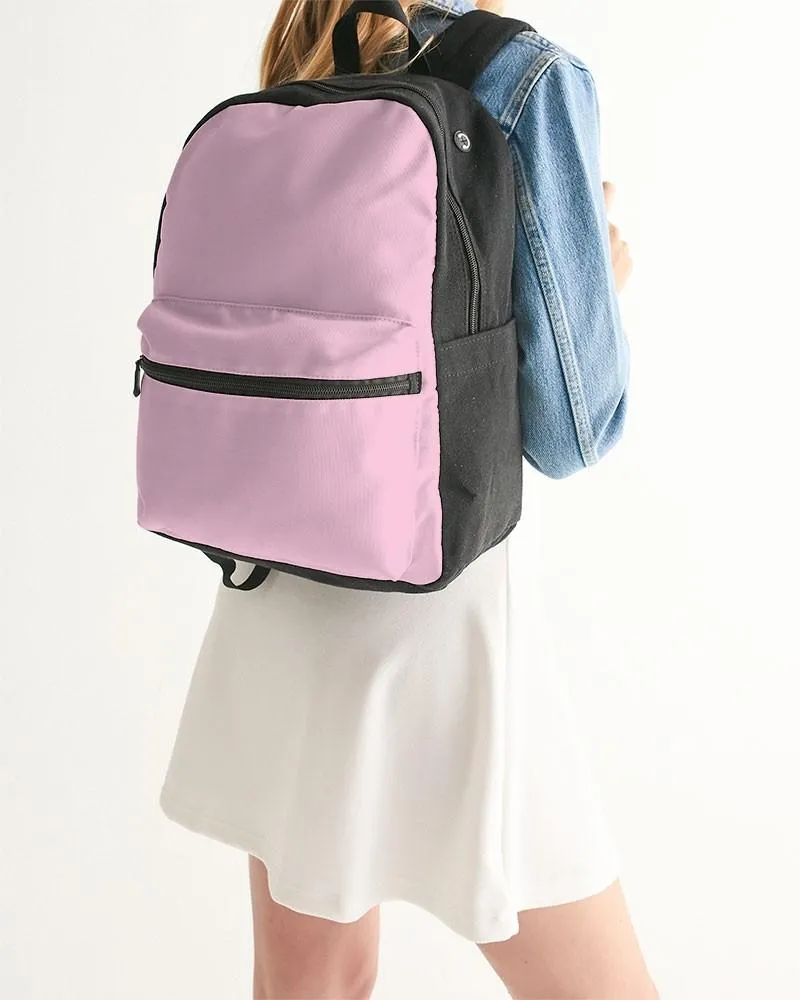 Pale Pastel Magenta Canvas Backpack | Bright Pale Pastel Magenta | C0M30Y0K0