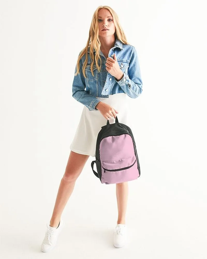 Pale Pastel Magenta Canvas Backpack | Bright Pale Pastel Magenta | C0M30Y0K0
